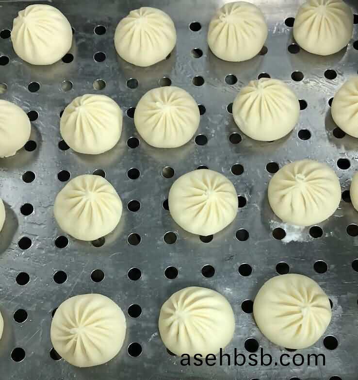 包子机生产包子