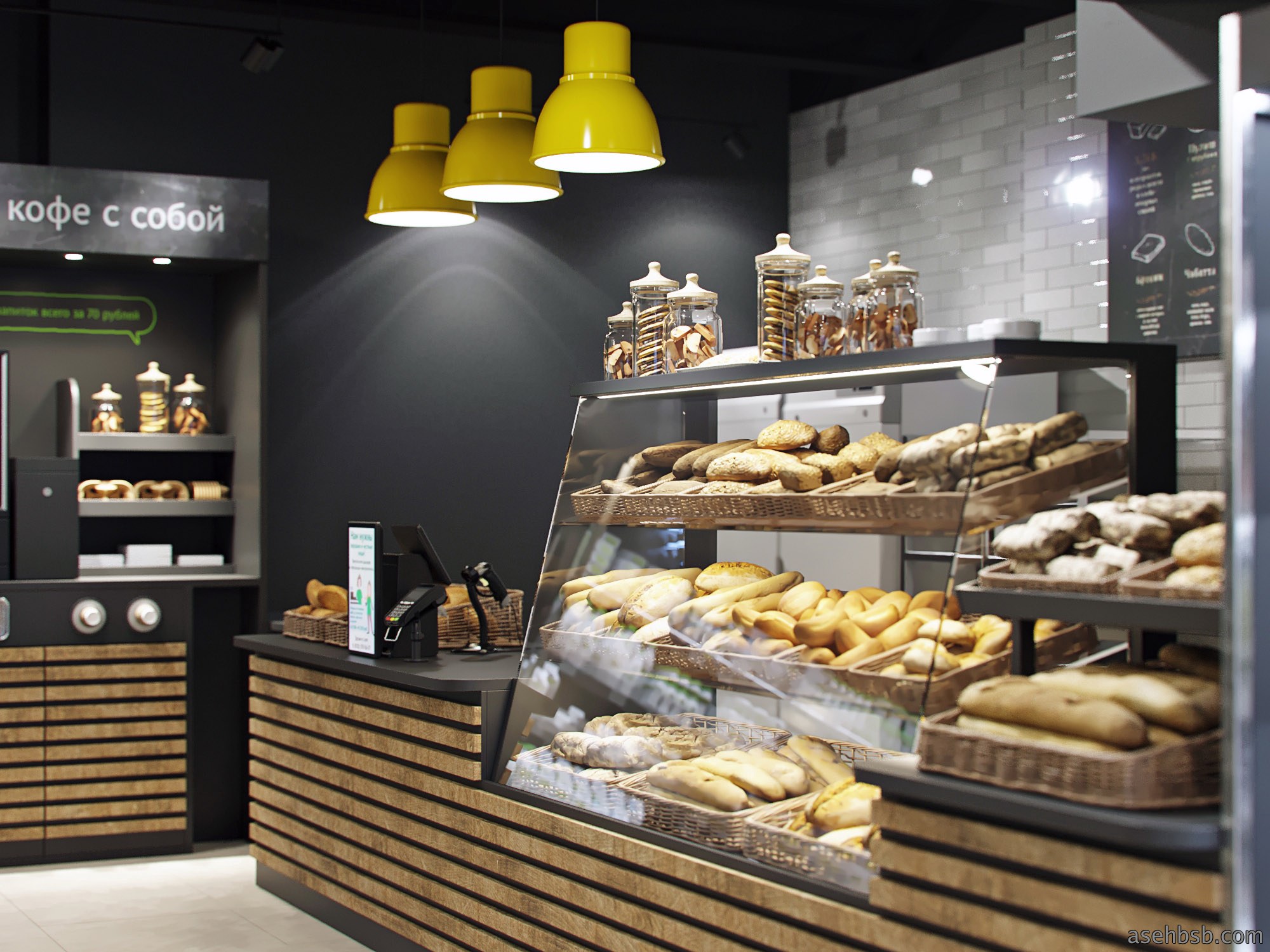 vkusville 商店面包店 04