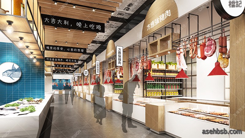 深圳蔡屋围菜市场设计
