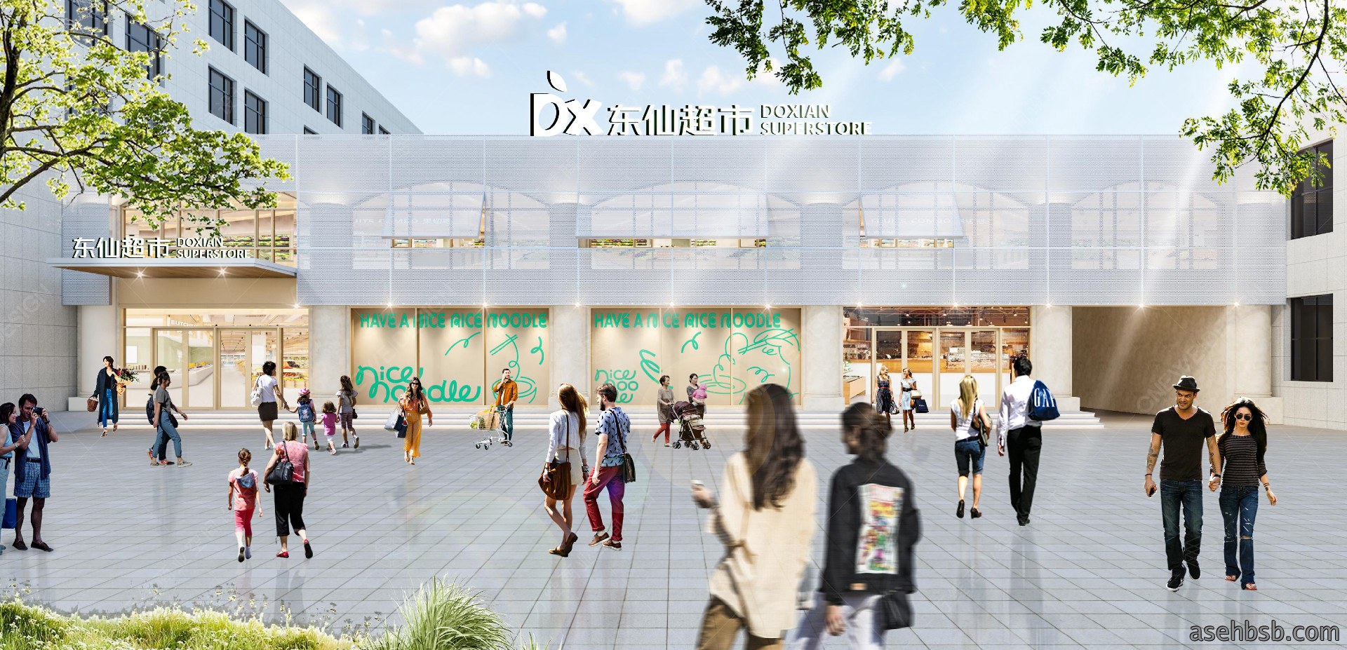 爱情广场B1街区